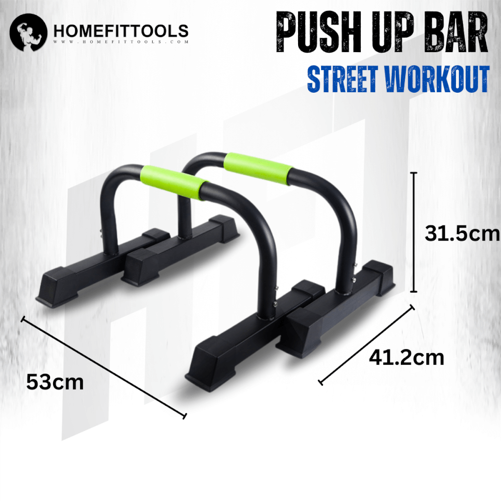 บาร์คู่ตั้งพื้น วิดพื้น Homefittools Bodyweight